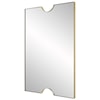 Uttermost Ticket Ticket Gold Vanity Mirror