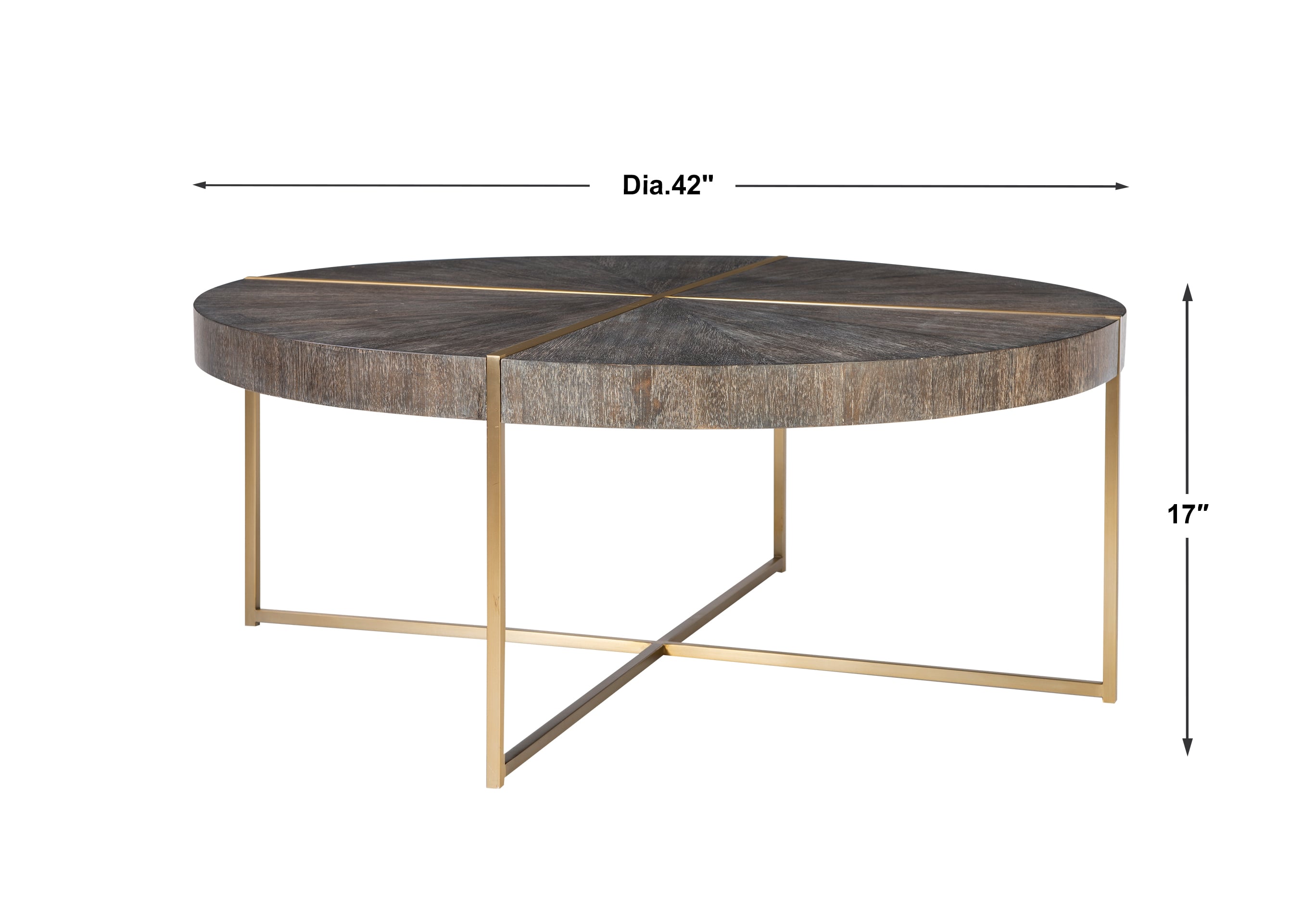 Uttermost Accent Furniture - Occasional Tables Taja Round Coffee Table