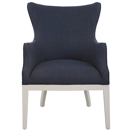 Gordonston Blue Fabric Accent Chair