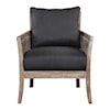 Uttermost Accent Furniture - Accent Chairs Encore Dark Gray Armchair