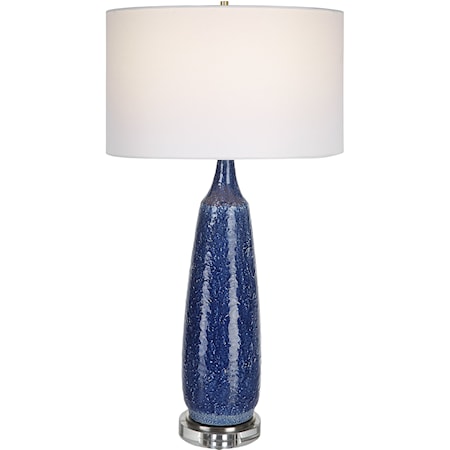 Newport Cobalt Blue Table Lamp