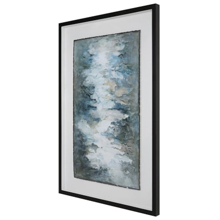 Lakeside Grande Framed Abstract Print