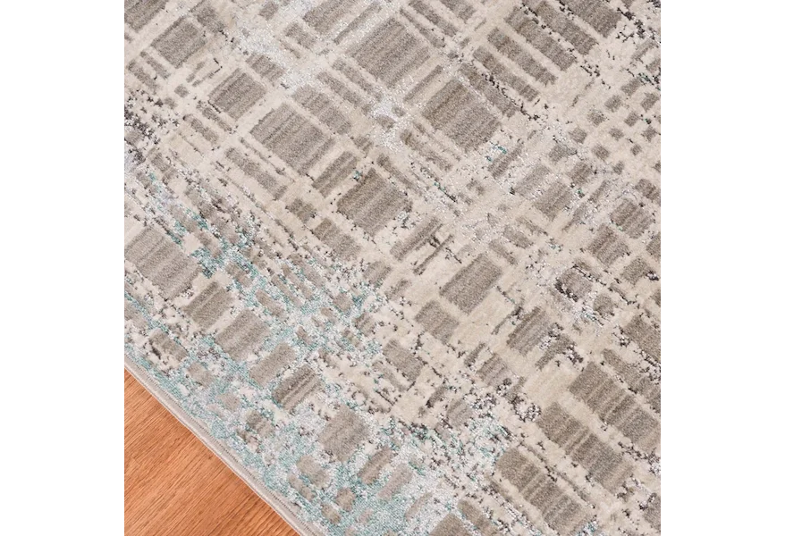 Rugs Cameran Blue 5 X 7 Rug by Uttermost at Esprit Decor Home Furnishings