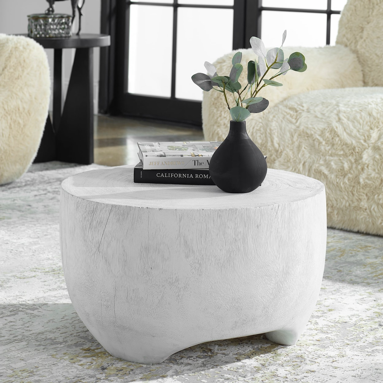 Uttermost Elevate Elevate White Coffee Table