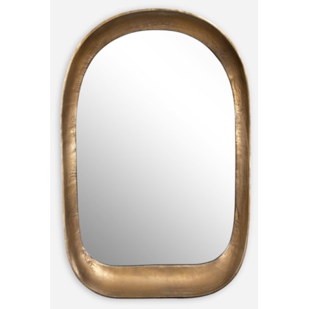 Bradano Brass Arch Mirror