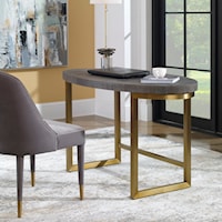 Contemporary Oval Desk