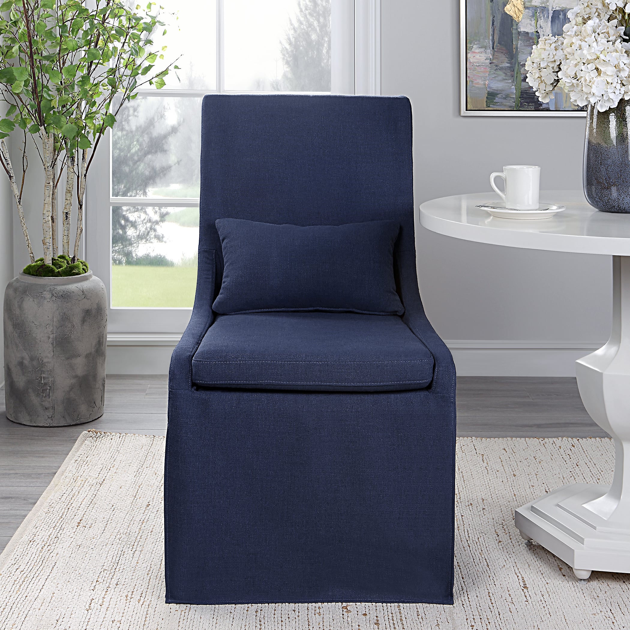 Uttermost Coley Coley Denim Armless Chair
