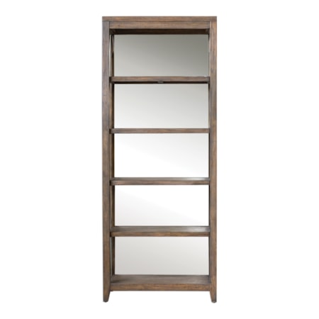 Delancey Weathered Oak Etagere