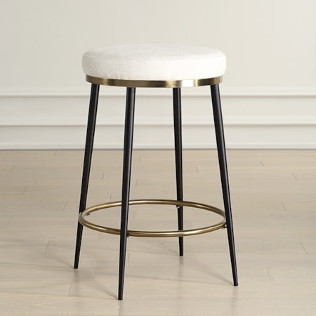 Ensemble Cream Counter Stool