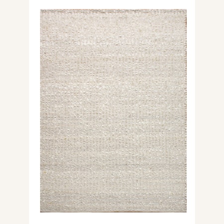 Lovelle Ivory Soft Wool 8 X 10 Rug