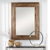 Uttermost Rennick Rennick Rustic Wood Mirror