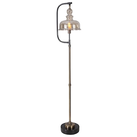 Elieser Industrial Floor Lamp