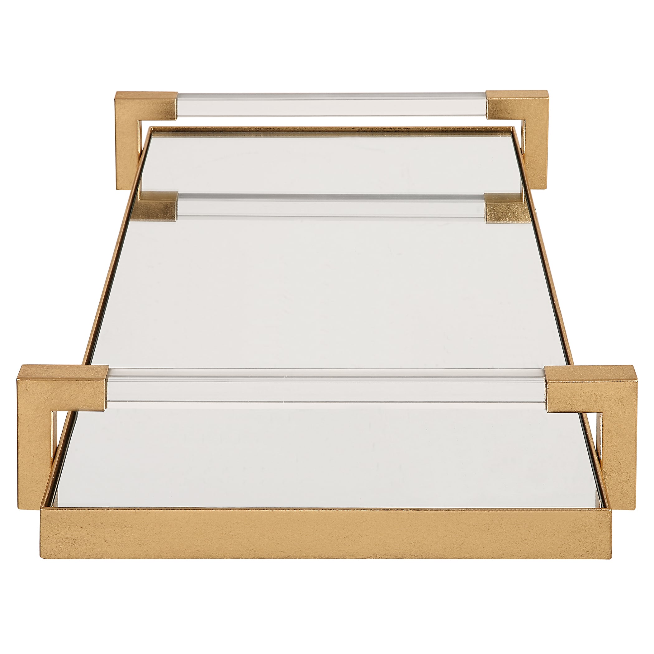 Deki Gold Mirrored Tray
