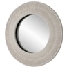 Uttermost Sailor's Knot Sailor's Knot White Small Round Mirror