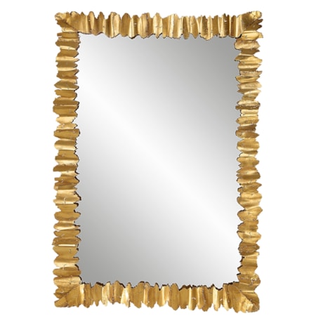 Lev Antique Gold Mirror