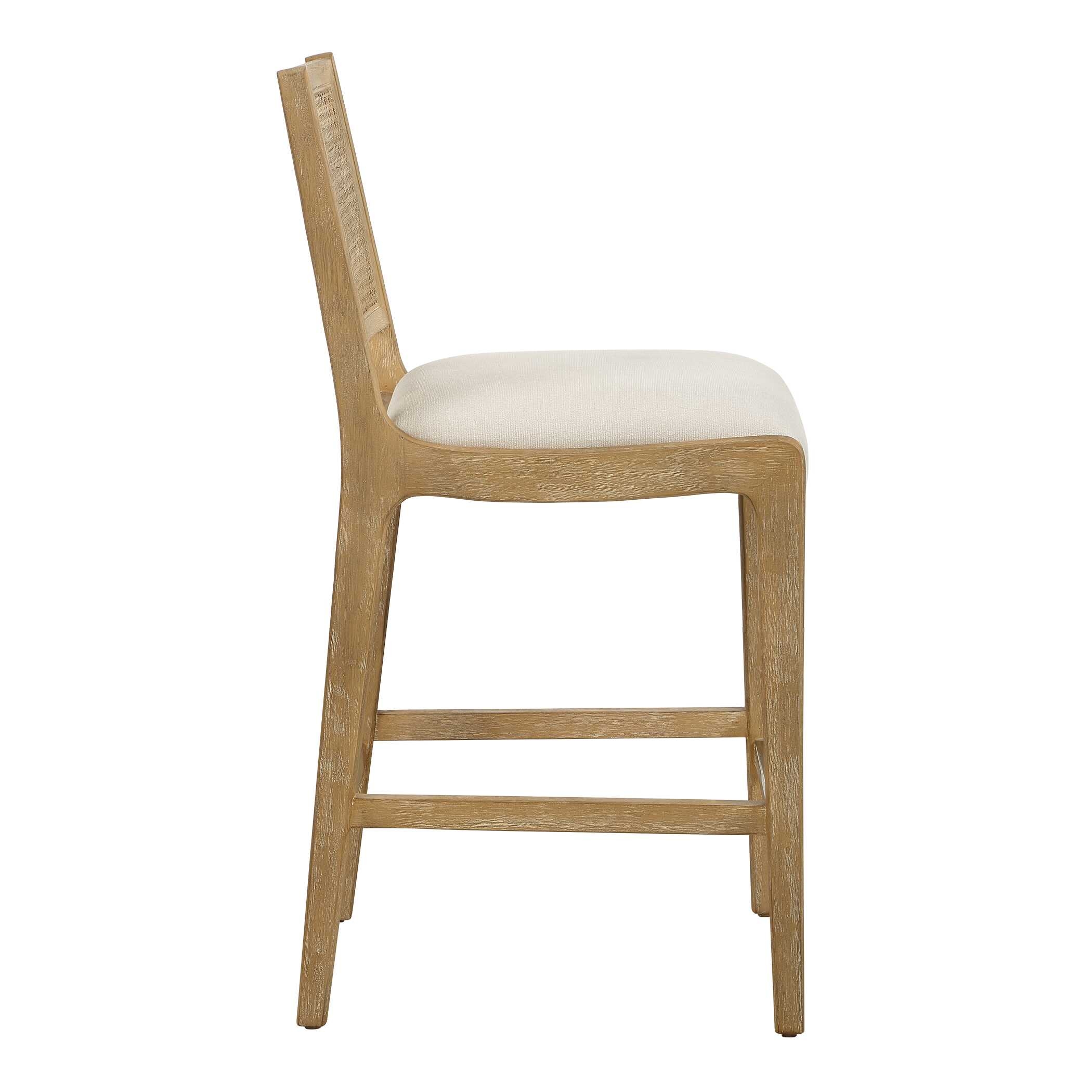 Uttermost Interweave Interweave Coastal Rattan Counter Stool