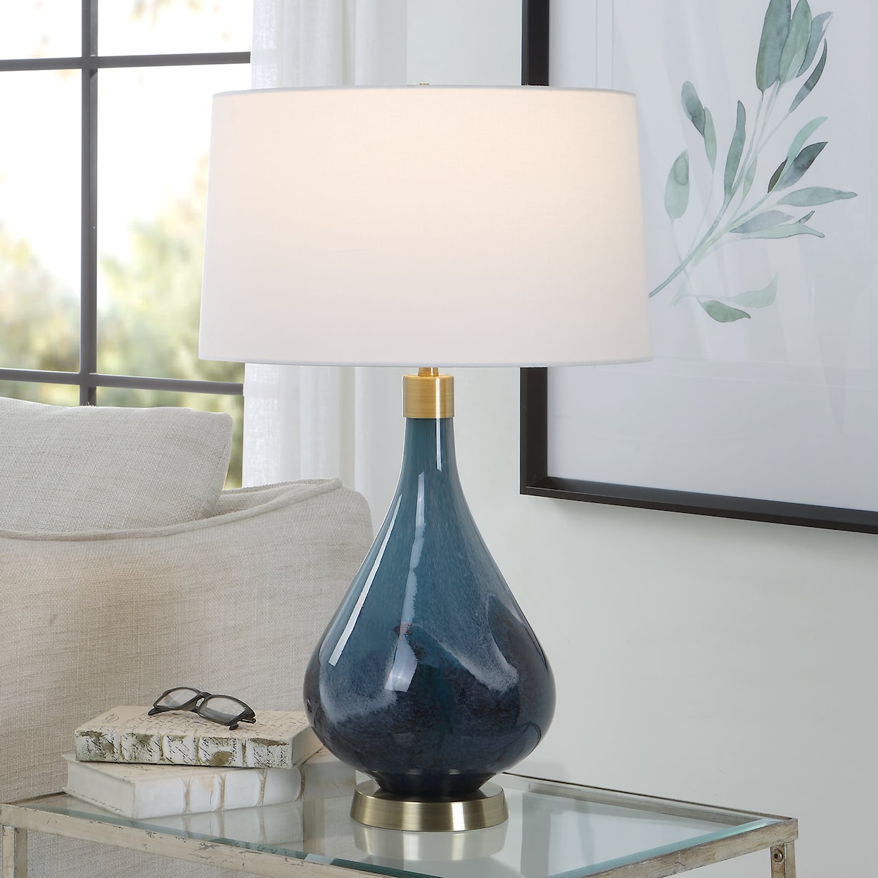 Uttermost Riviera Riviera Art Glass Table Lamp