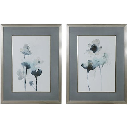 Midnight Blossoms Framed Prints