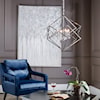 Uttermost Lighting Fixtures - Pendant Lights Euclid 6 Light Nickel Cube Pendant