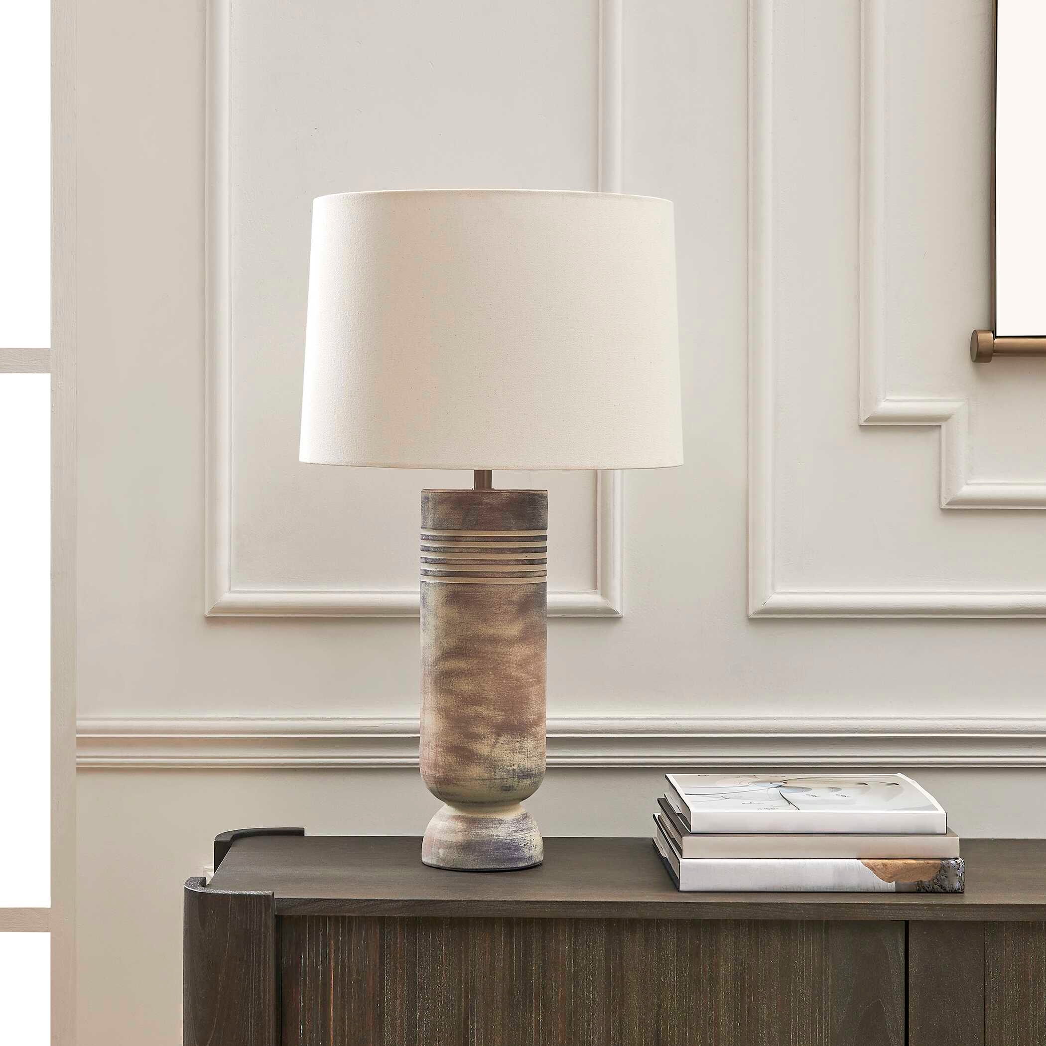 Vale Beige Hues Table Lamp