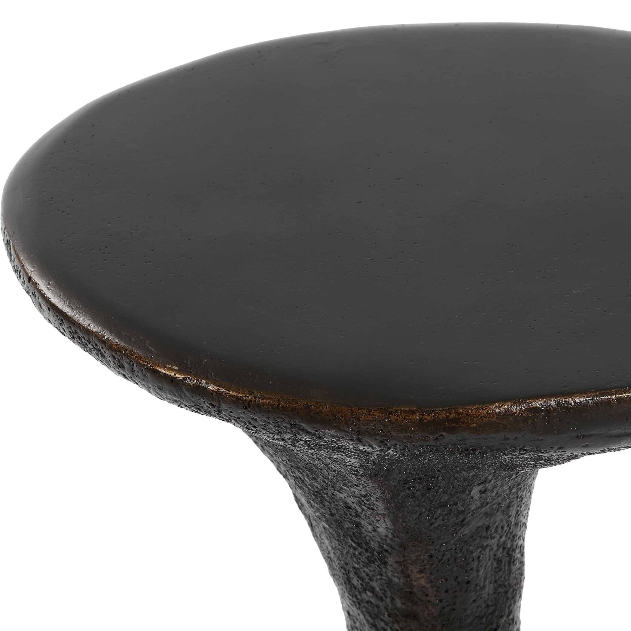 Uttermost Milan Milan Outdoor Dark Bronze Drink Table