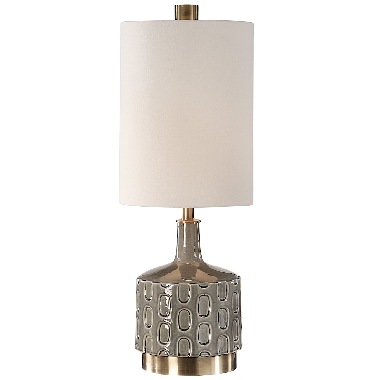 Uttermost Table Lamps Darrin Gray Table Lamp