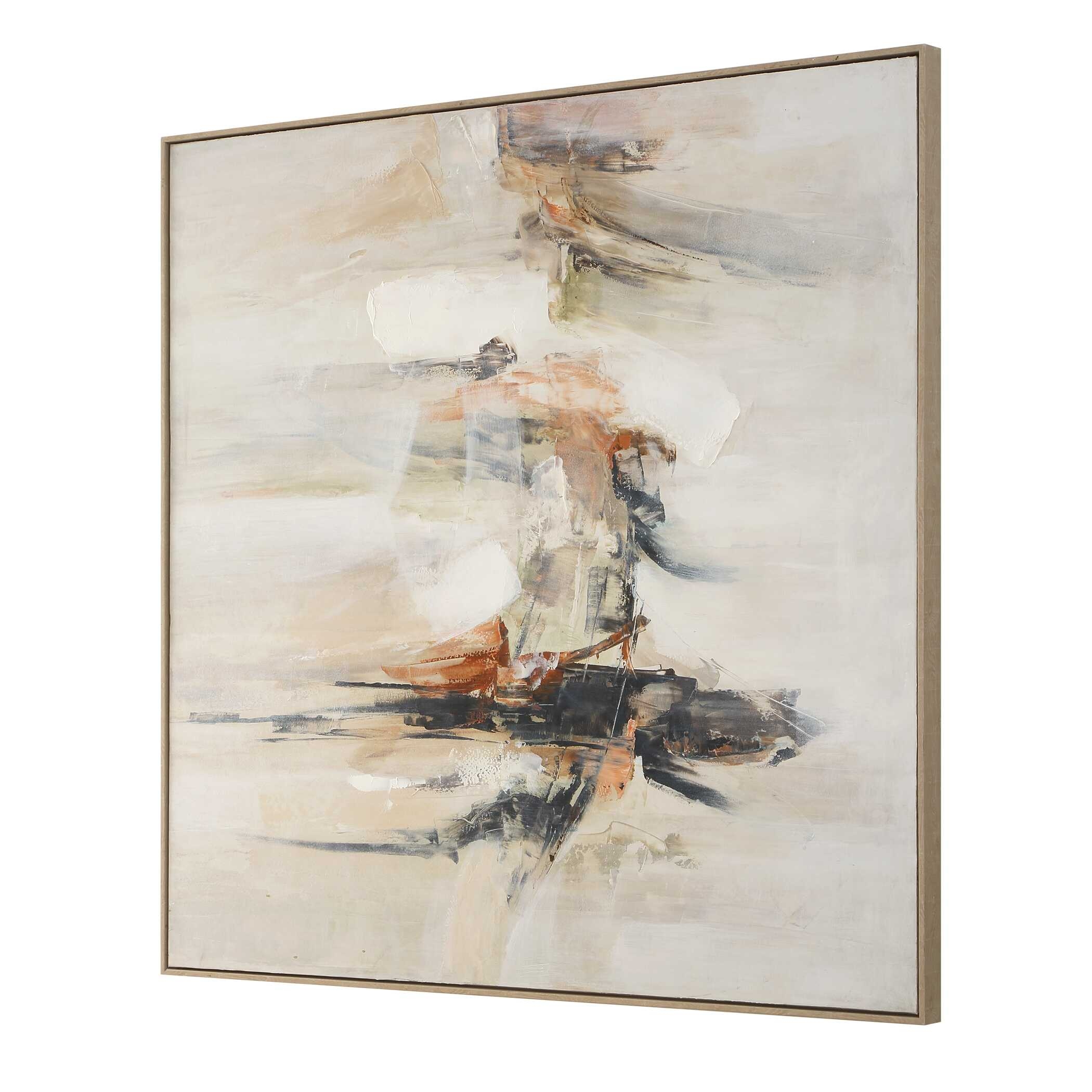 Uttermost Outburst Outburst Hand Painted Modern Art