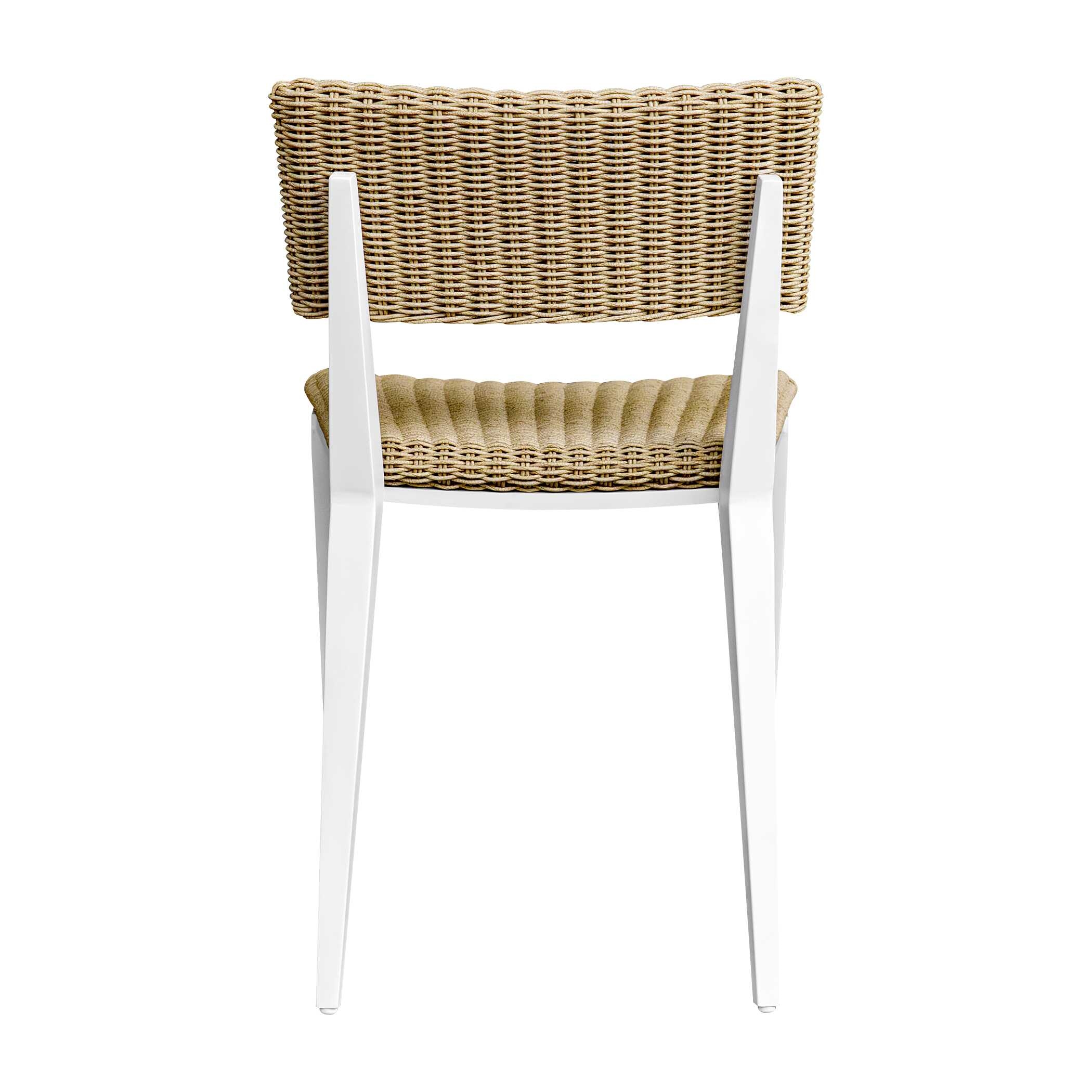 Uttermost Calbas Calbas White Outdoor Dining Chair
