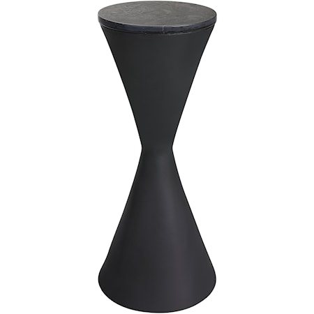 Hourglass Shaped Drink Table