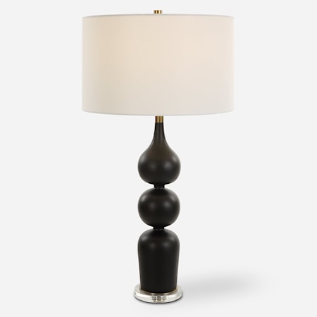 Caviar Black Table Lamp