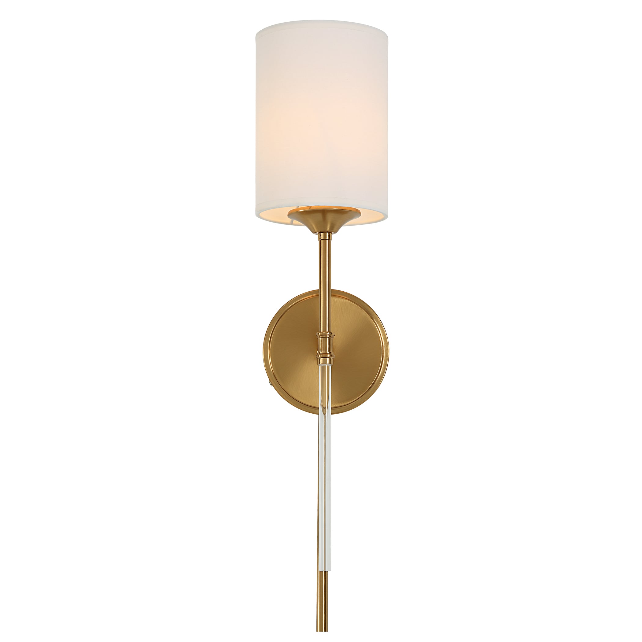 Uttermost Awyr Awyr 1 Light Brass Sconce