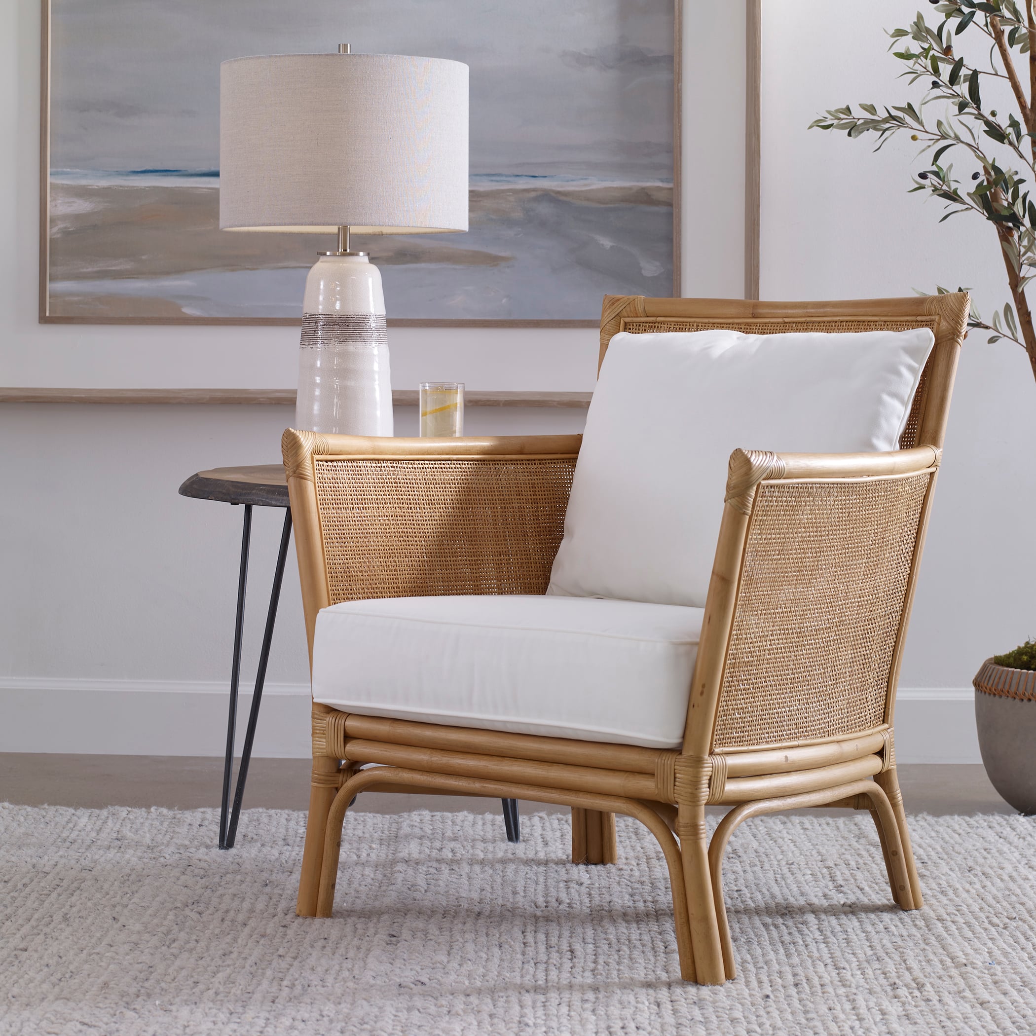 Uttermost Pacific Pacific Rattan Armchair