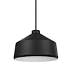 Uttermost Lighting Fixtures - Pendant Lights Holgate 1 Light Black Pendant