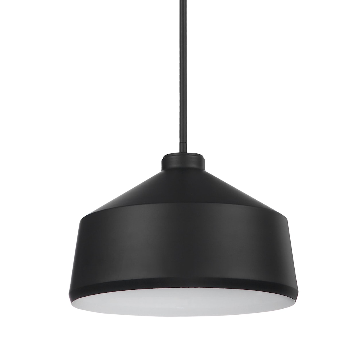 Uttermost Lighting Fixtures - Pendant Lights Holgate 1 Light Black Pendant