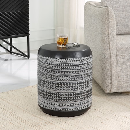 Cutting Edge Tribal Accent Table