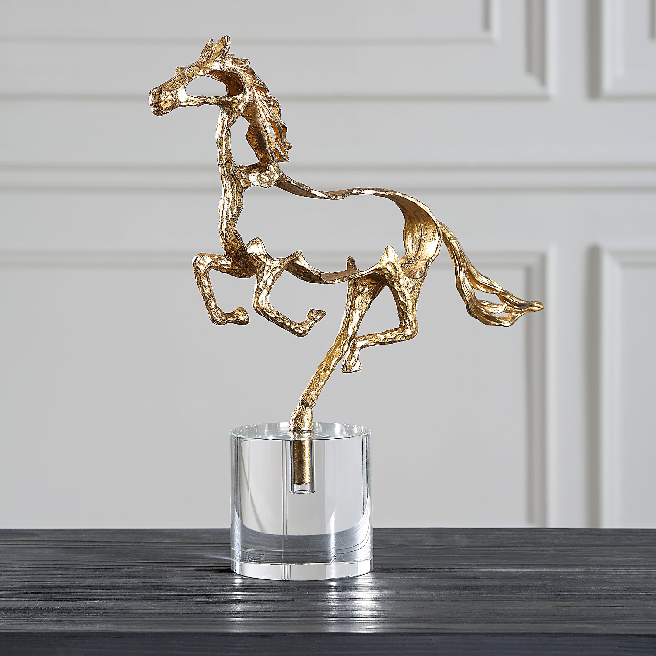 Gallop Gold Sculpture