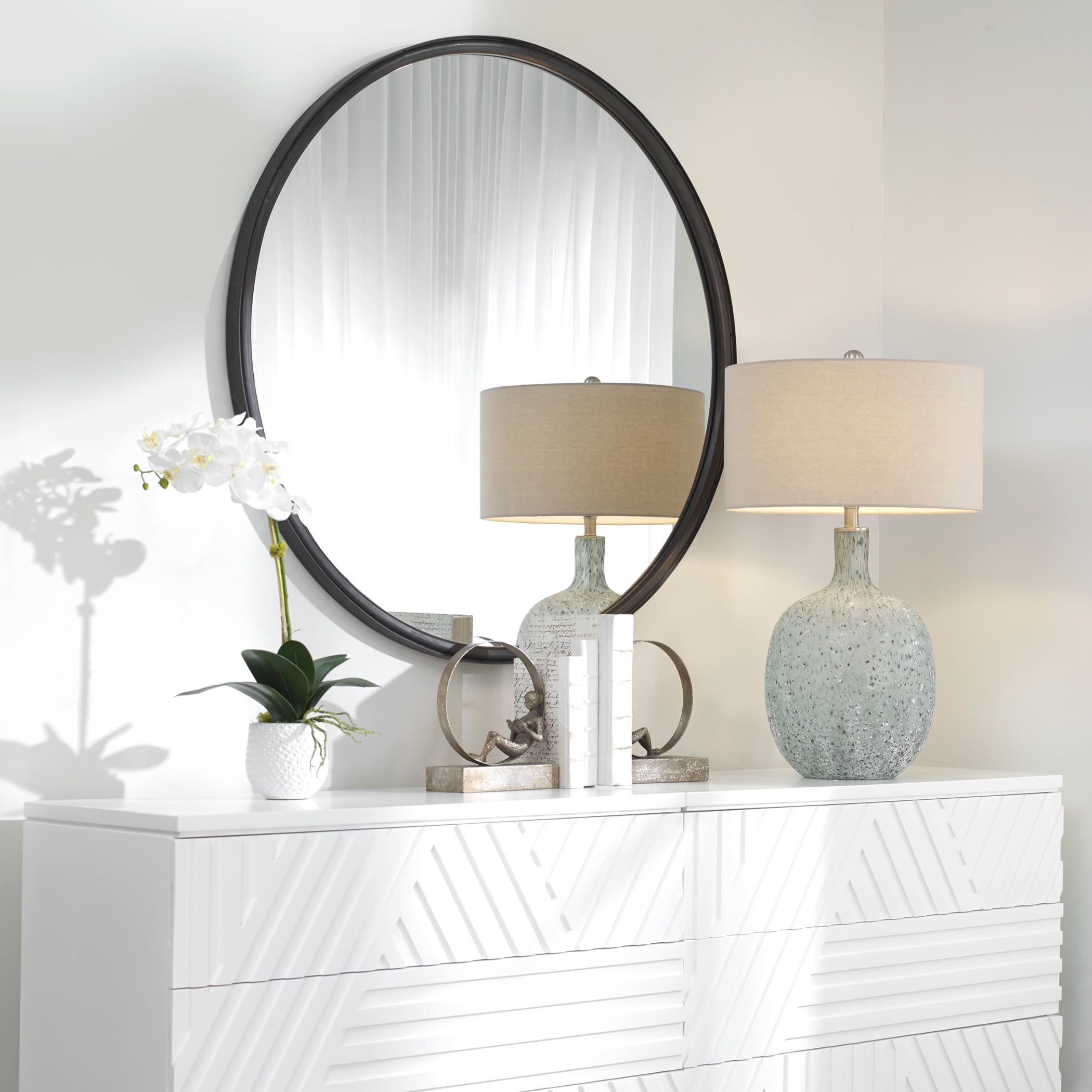 Uttermost Dawsyn Dawsyn Round Mirror