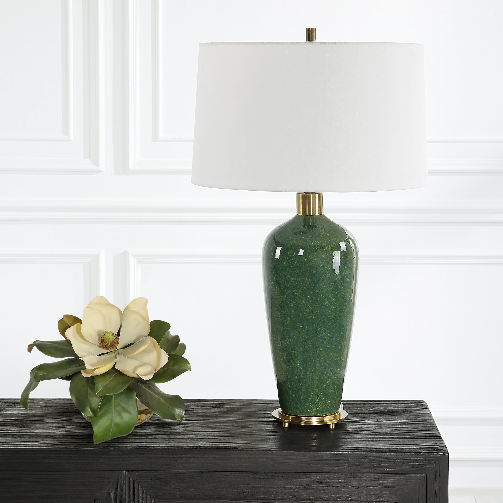 Verdell Green Table Lamp