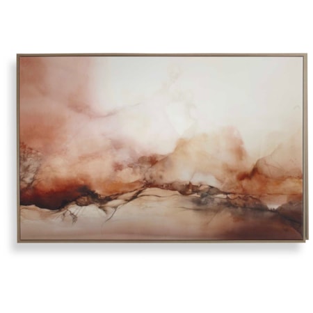 Rise Framed Modern Canvas