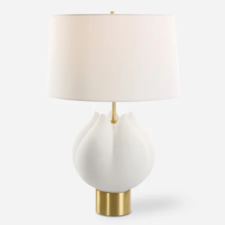 In Bloom White Table Lamp