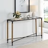 Uttermost Braddock Console Table with Glass Top