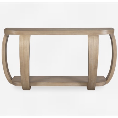 Adona Wood Console Table