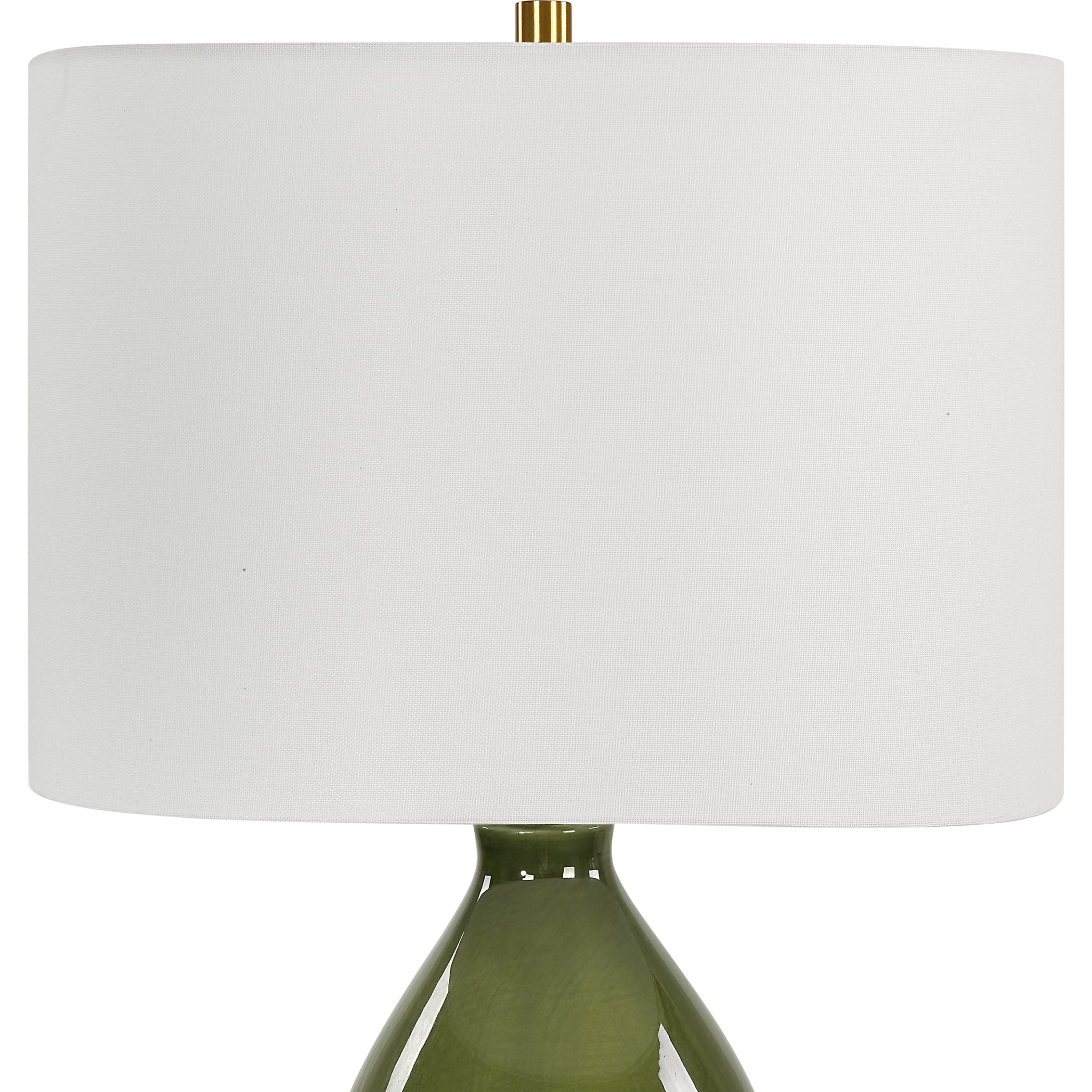 Uttermost Gourd Gourd Green Table Lamp