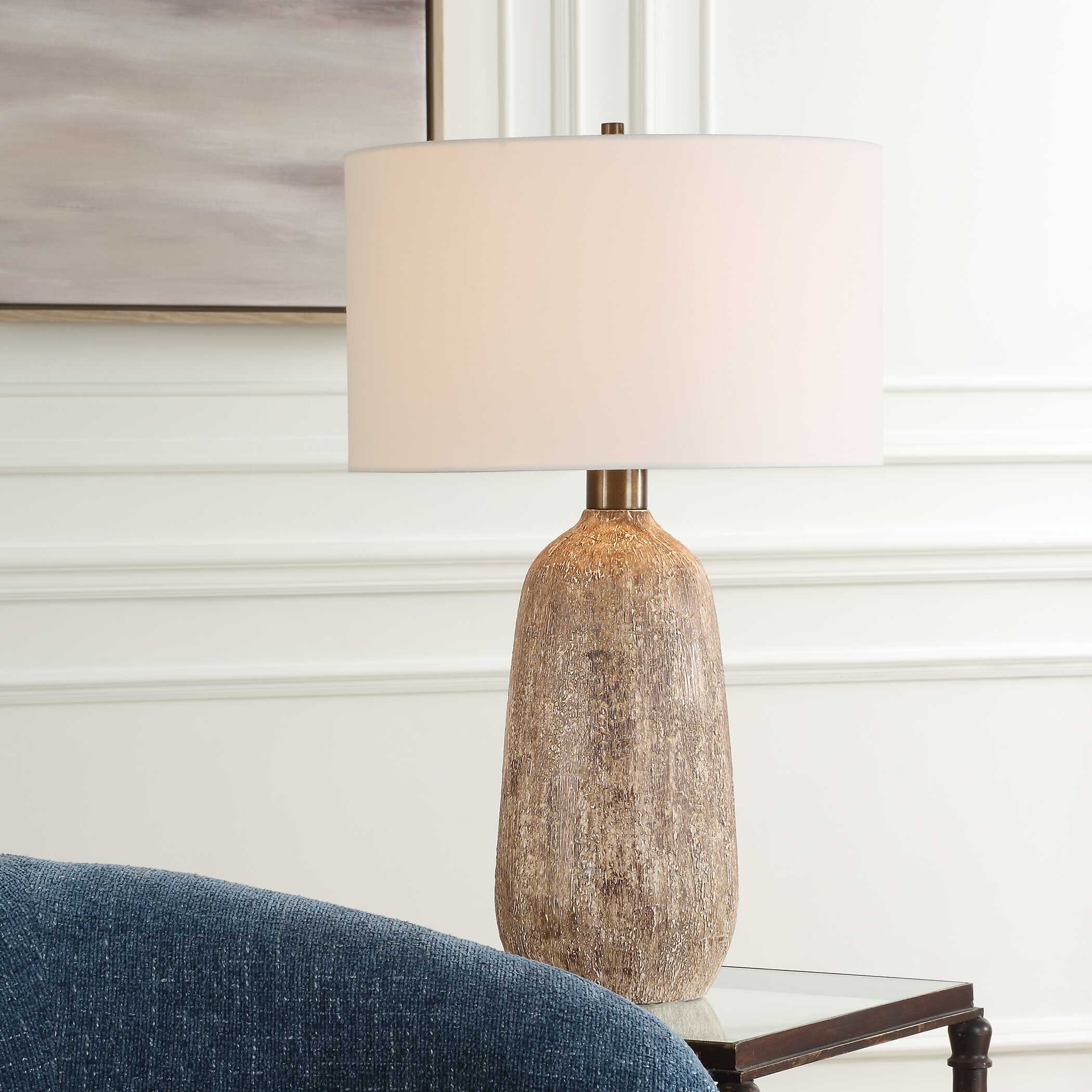 Napier Earthy Brown Table Lamp