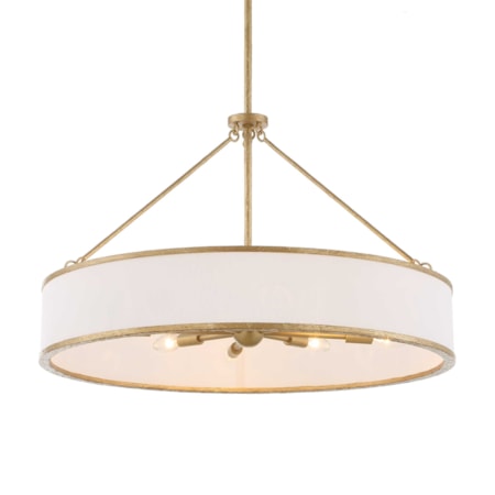Algiers 8 Light Drum Pendant