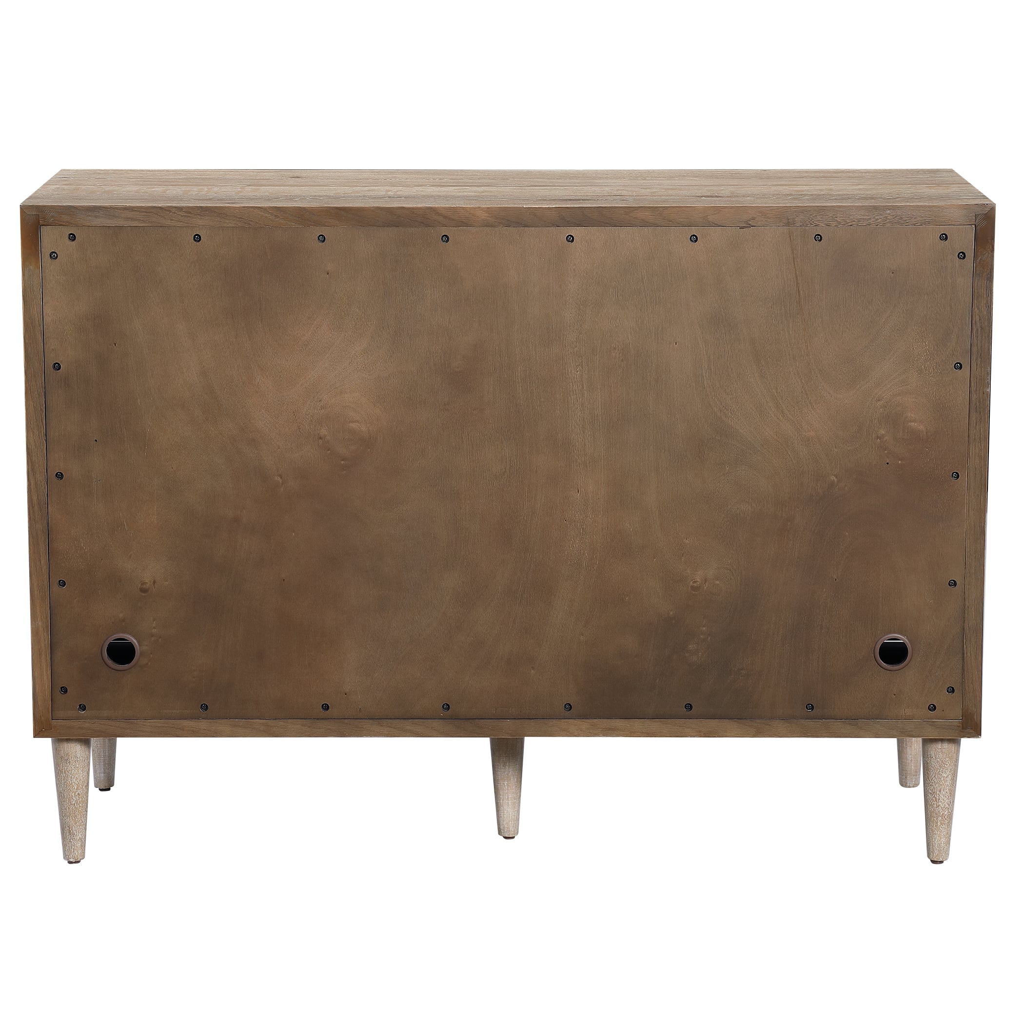 Uttermost Dani Dani 4 Door White Cabinet