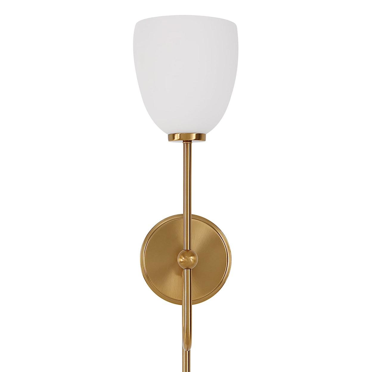 Uttermost Trophy Trophy 1 Light Brass Sconce