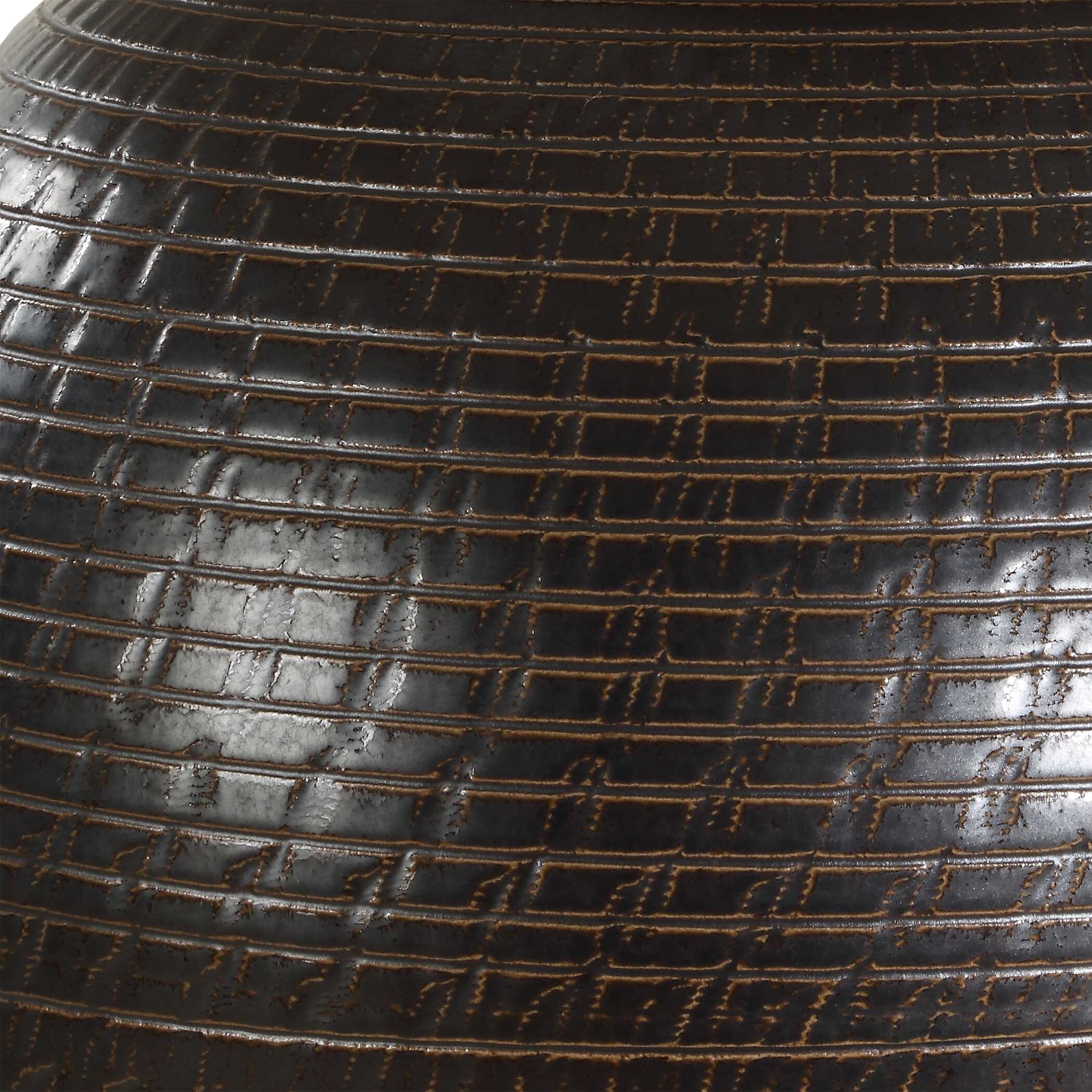 Uttermost Hawkins Hawkins Bronze Ribbed Table Lamp