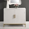 Uttermost Front Range Front Range White 2 Door Cabinet