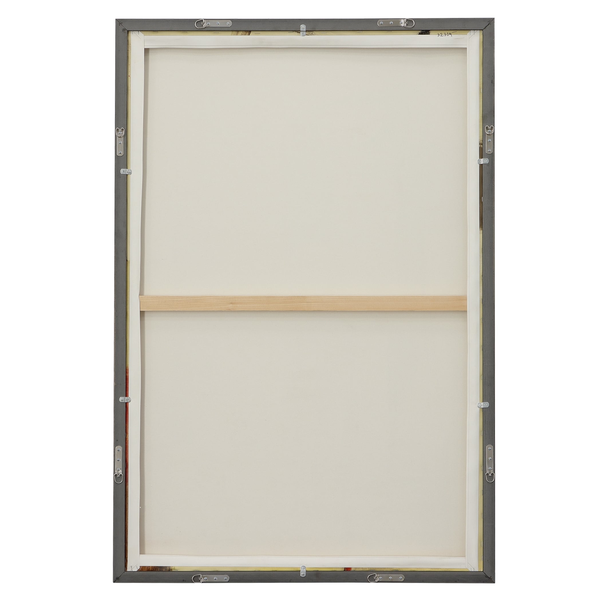 Uttermost Peaches Peaches Framed Canvas Abstract Art